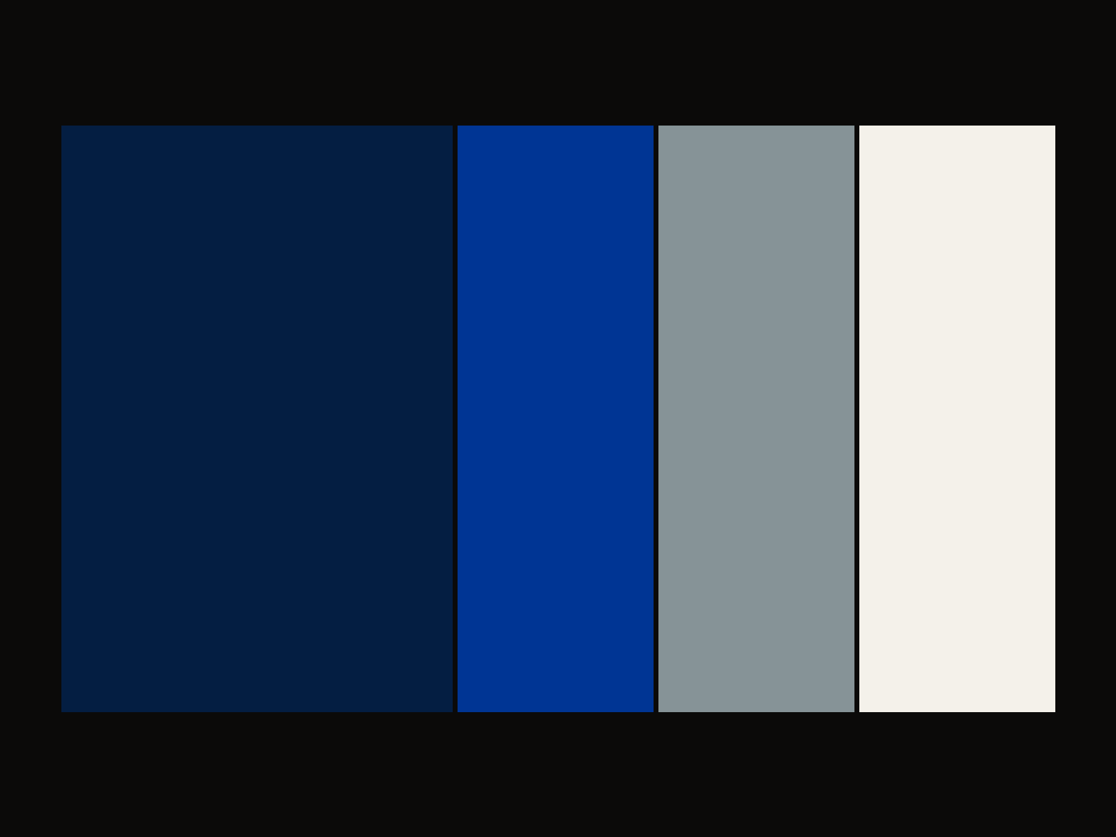 Dallas five-bottle palette